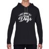 Softstyle Adult Long Sleeve Hooded T-Shirt Thumbnail